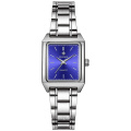 WWOOR 8850 Women Watch Business Luxury Watches Ladies Wristwatches Stainless Steel Blue Sister Watch Reloj de mujer Direct Sale